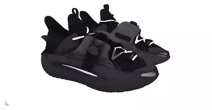 Cyberpunk fashion sneaker 7 Urban Techwear scifi future shoes Low-poly 3D model Cyberpunk fashion sneaker 7 Urban Techwear scifi future shoes Low-poly 3D model