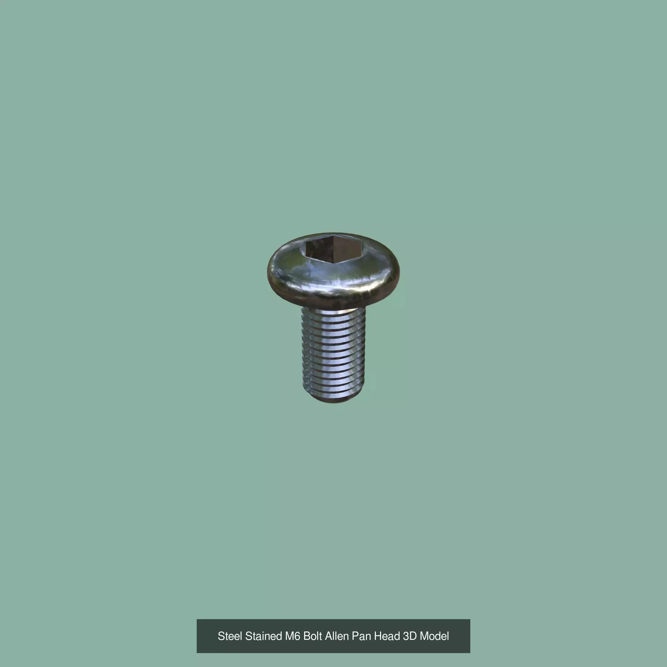 Collection of Steel Stained M3 to M12 Bolt Allen Pan Head _5