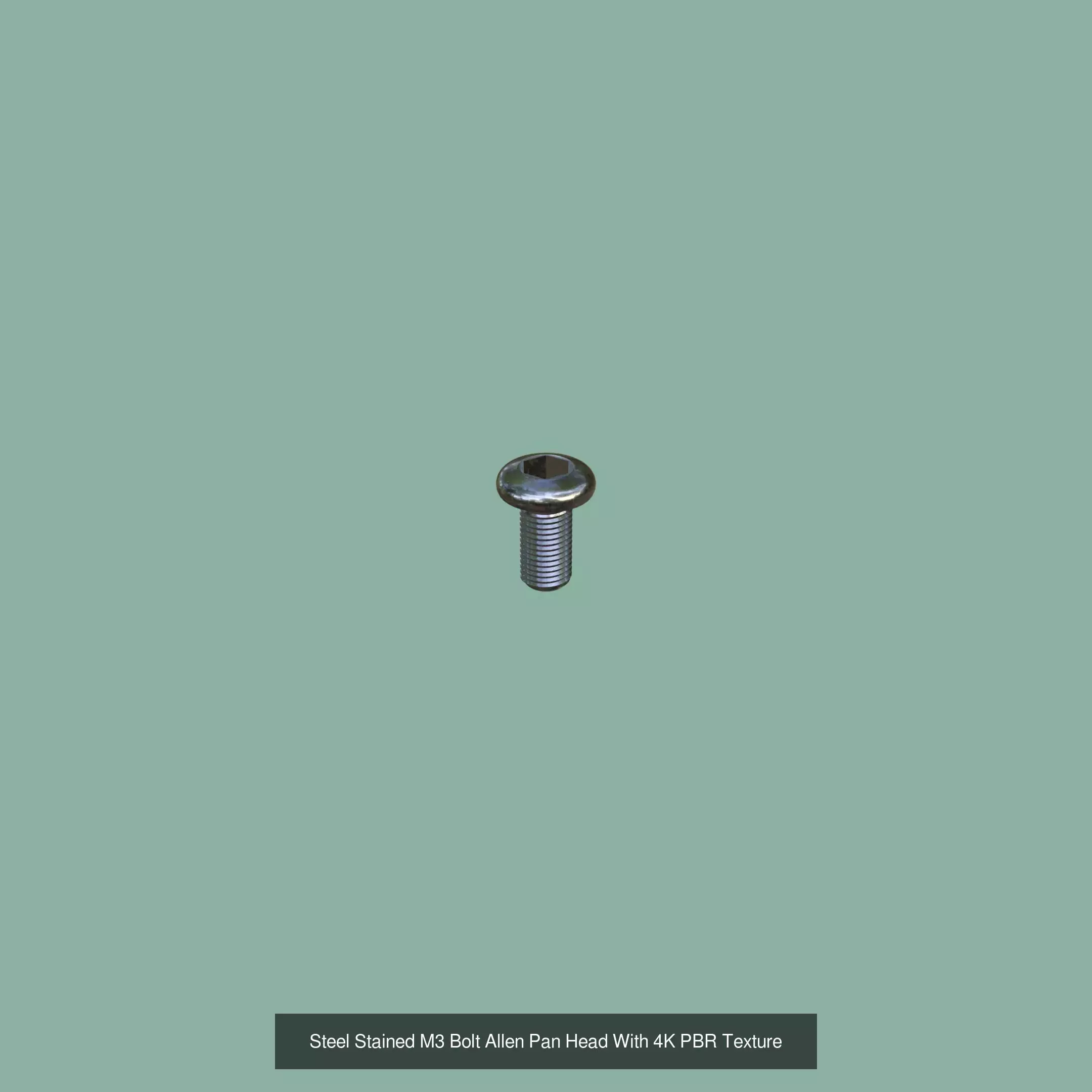 Collection of Steel Stained M3 to M12 Bolt Allen Pan Head _2