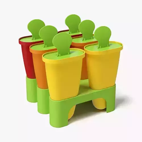 Ice Cream Molds 3D model