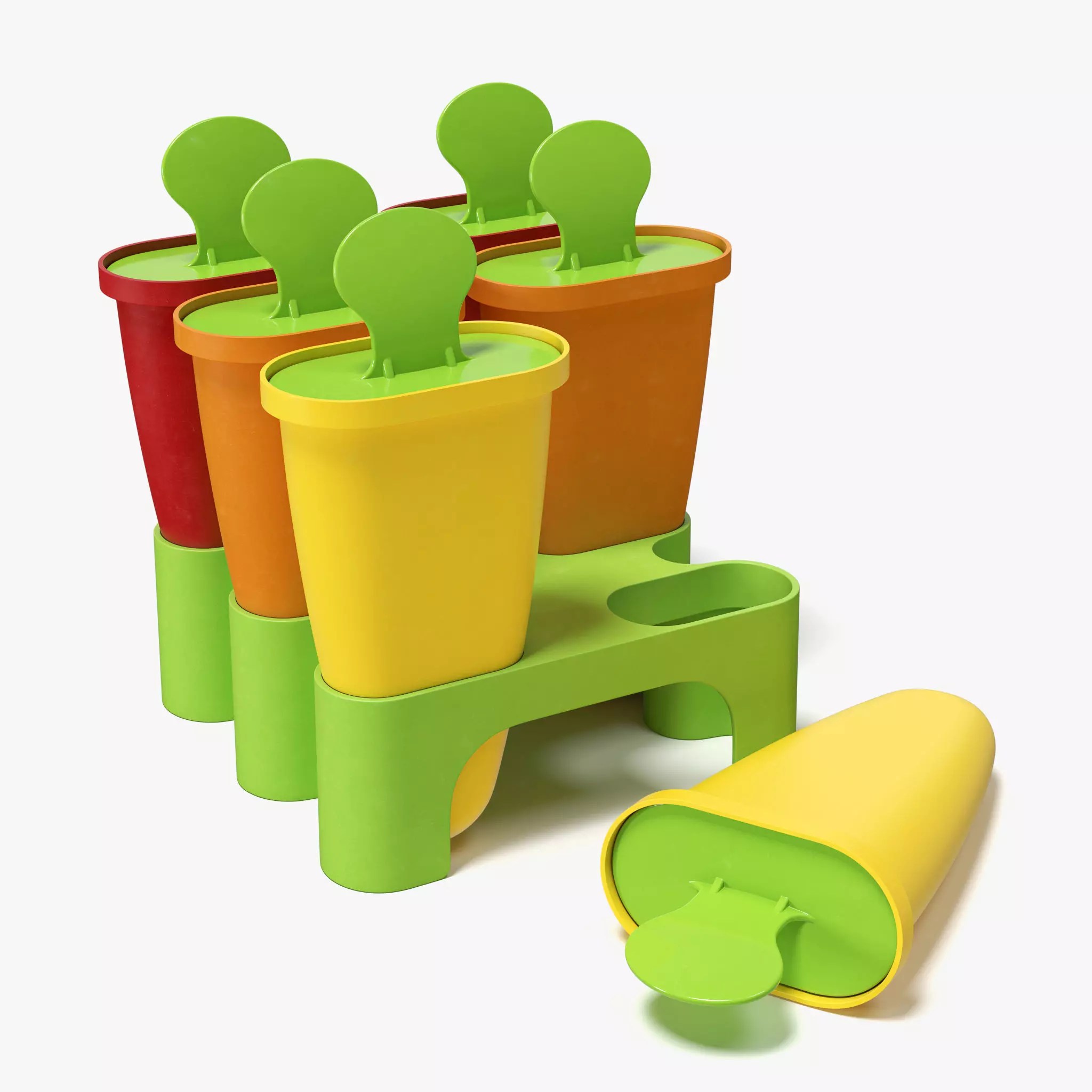 Ice Cream Molds 3D model_2