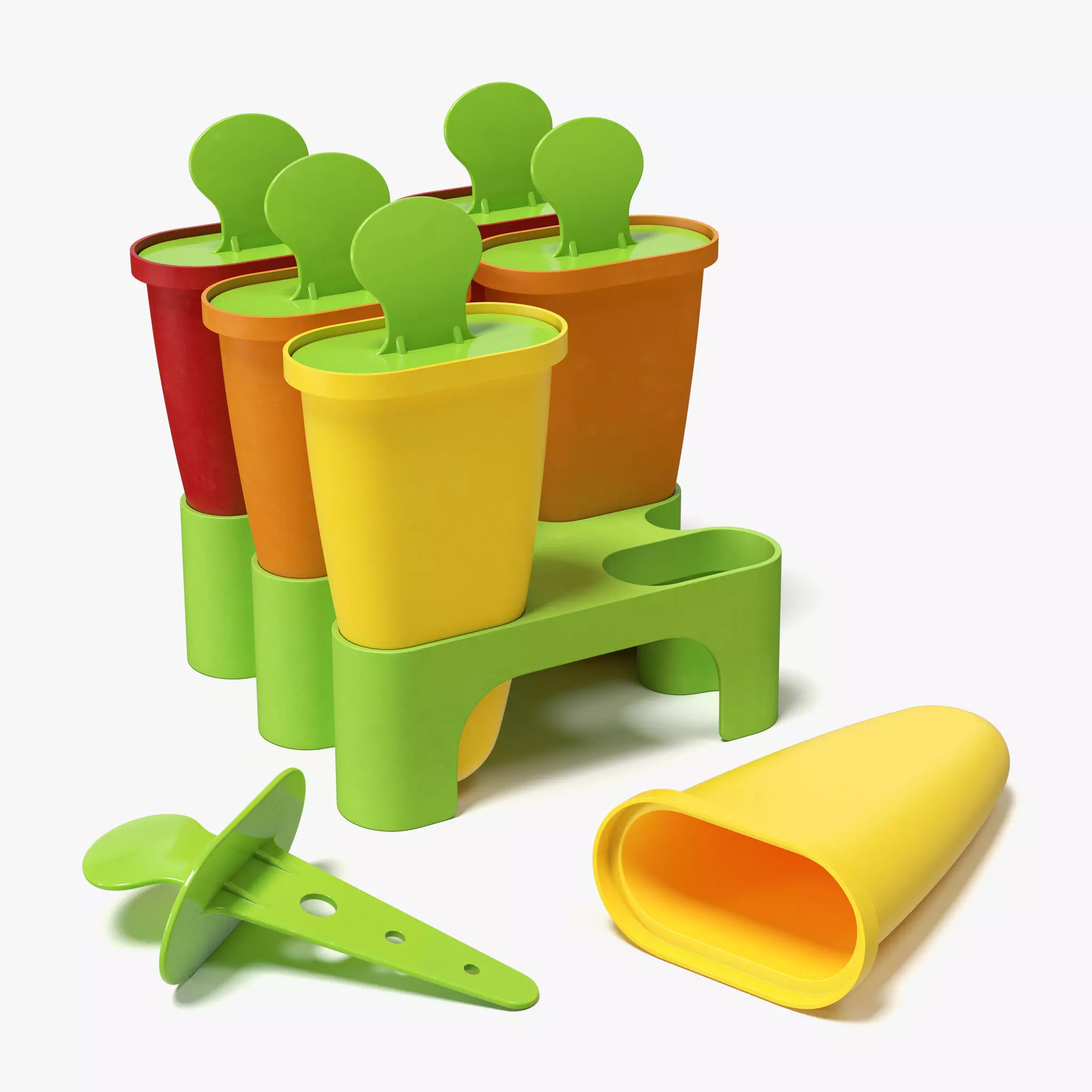 Ice Cream Molds 3D model_3