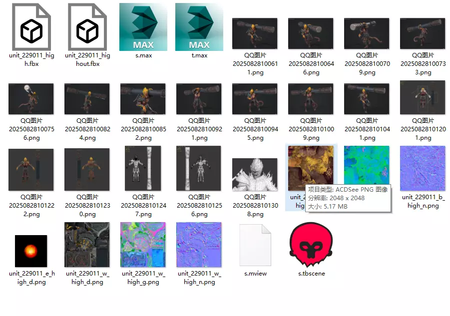 Sun Wukong Low-poly 3D model_18