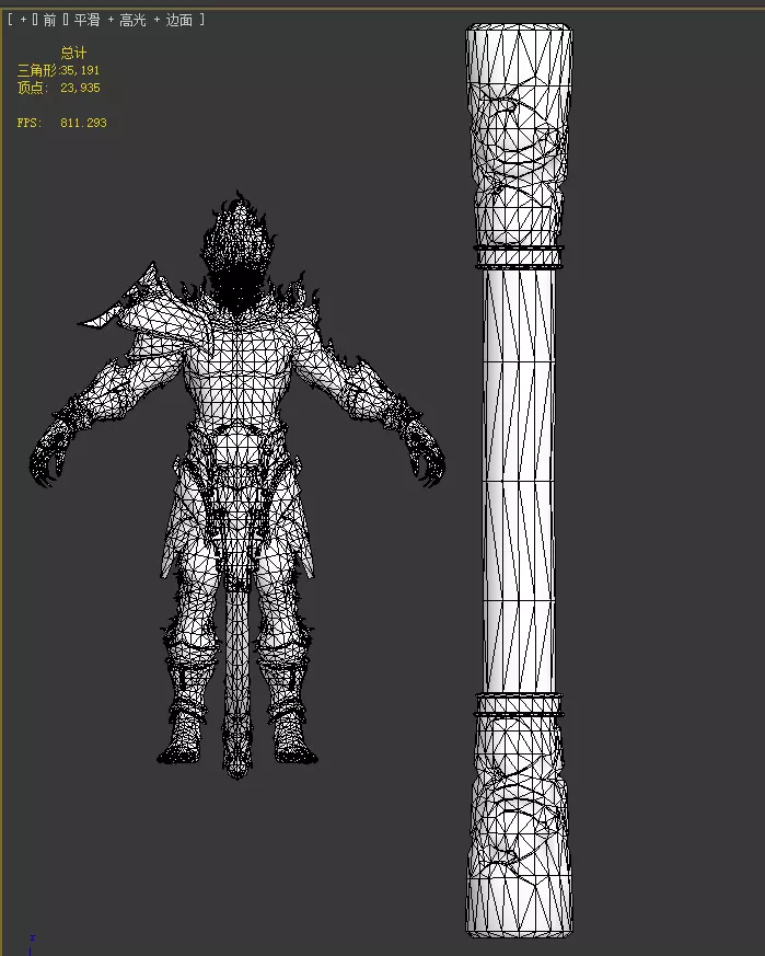 Sun Wukong Low-poly 3D model_16