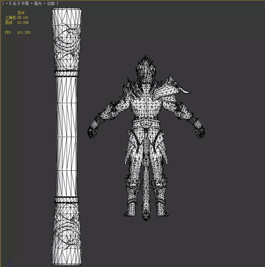 Sun Wukong Low-poly 3D model_8