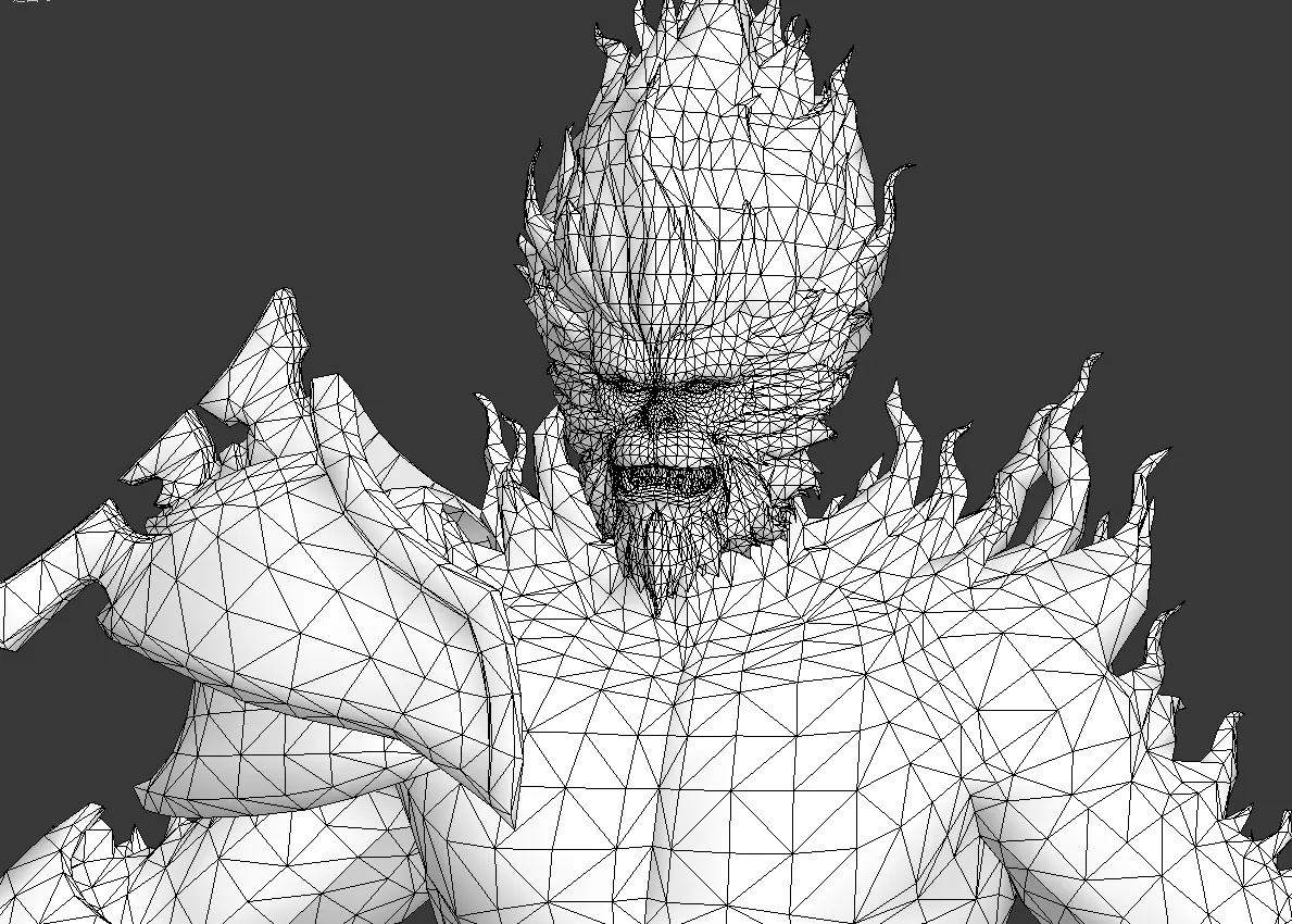 Sun Wukong Low-poly 3D model_11