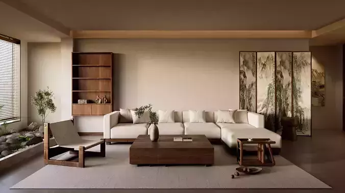 Medieval-style living room