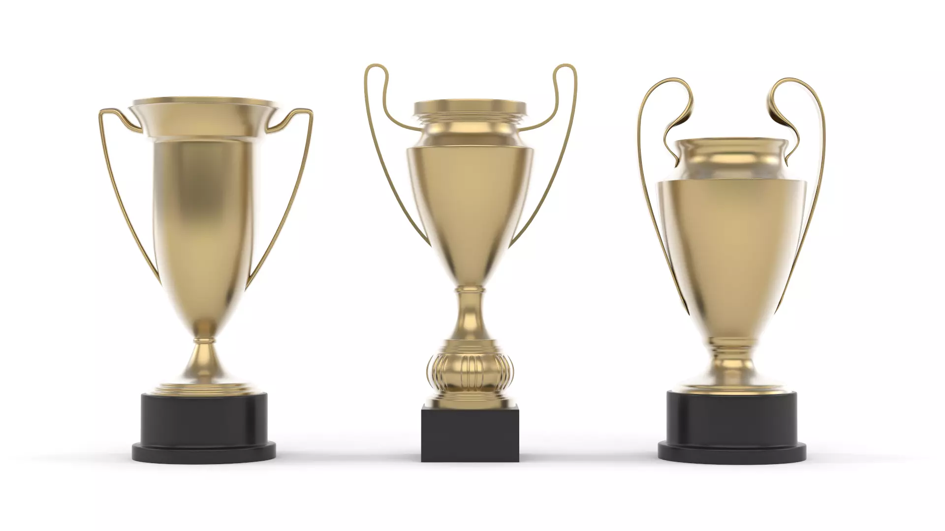 Trophy Cups 3D model_0