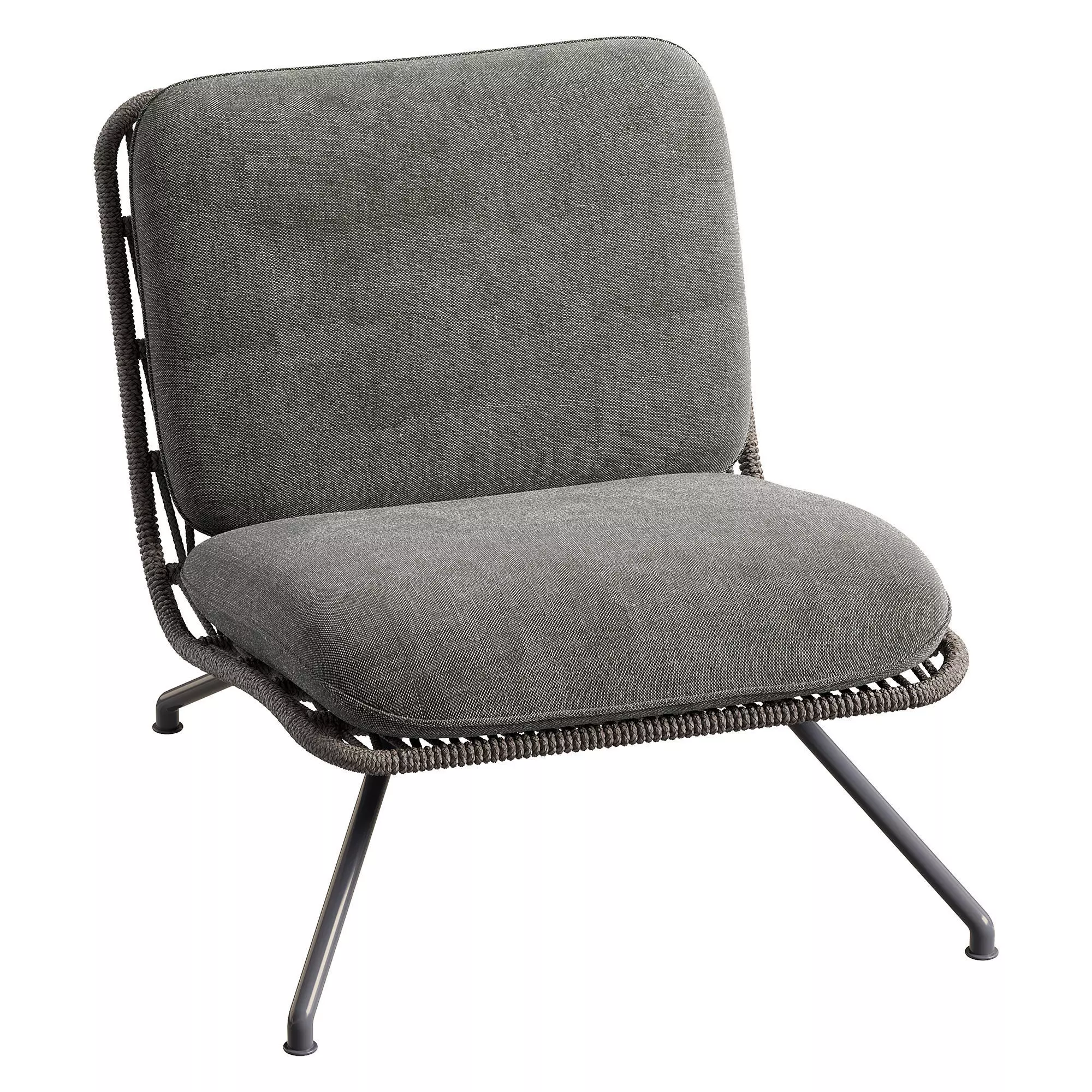 Maina stool chair 3D model_2