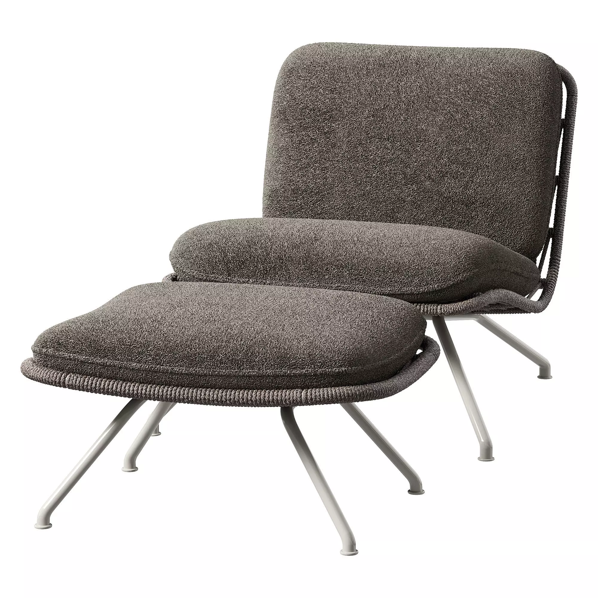 Maina stool chair 3D model_1