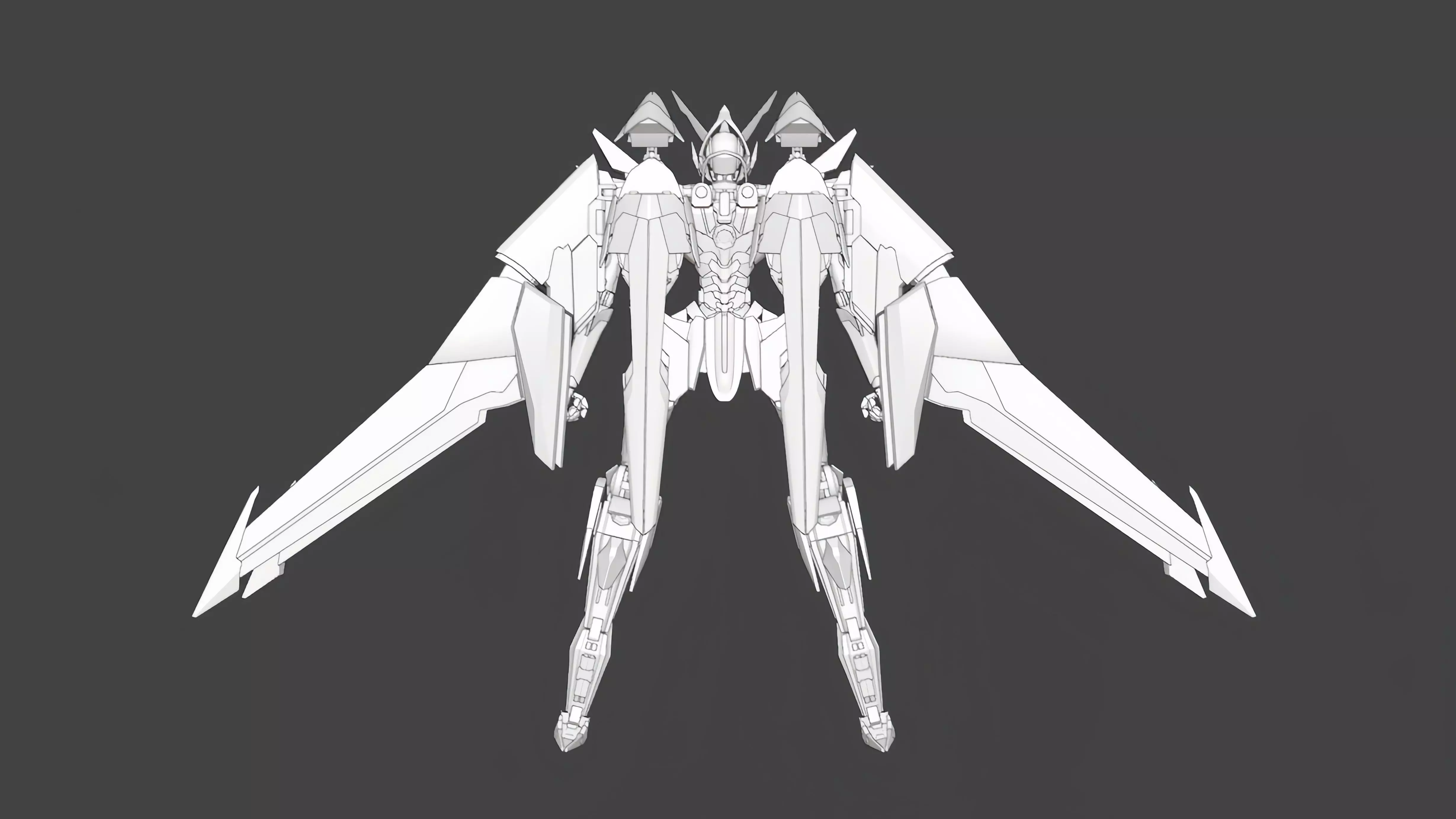 Mecha Break - Falcon  3D model_3