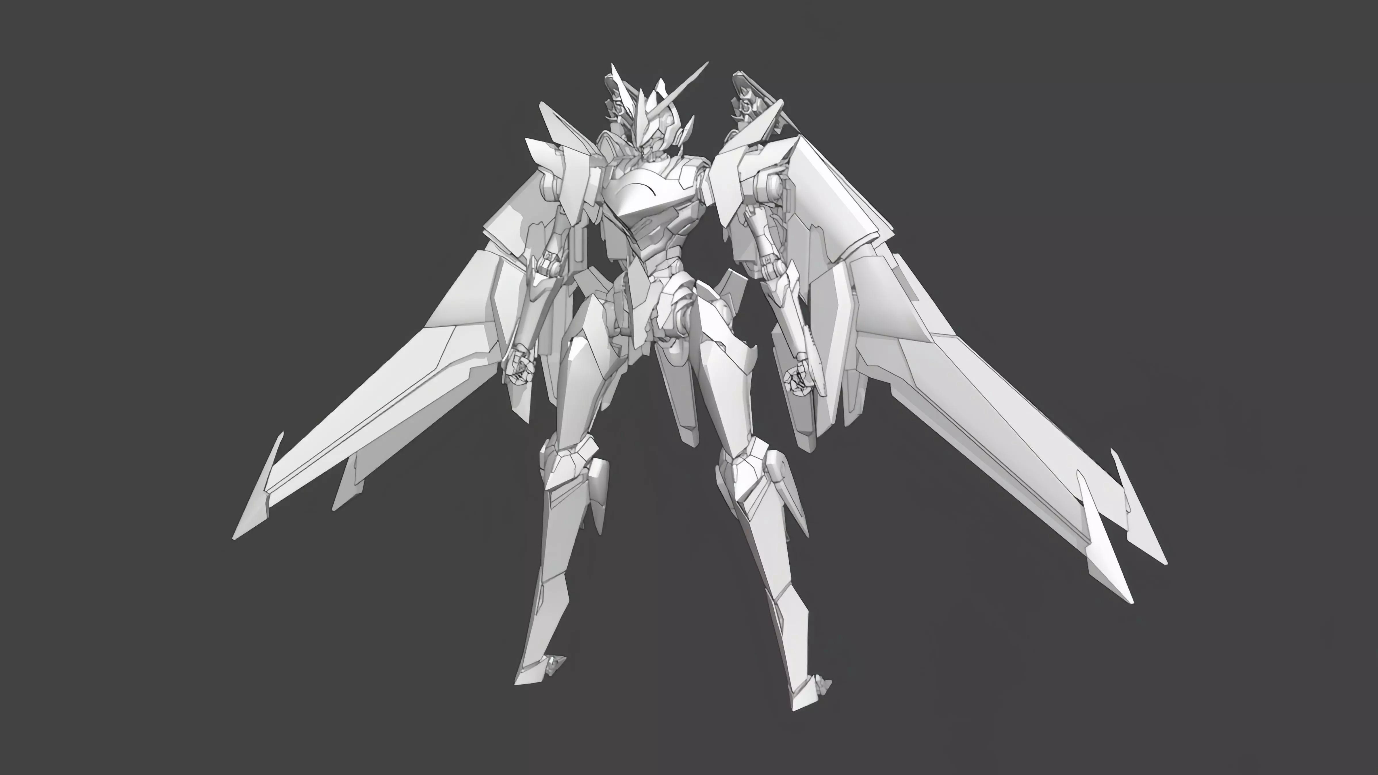 Mecha Break - Falcon  3D model_1
