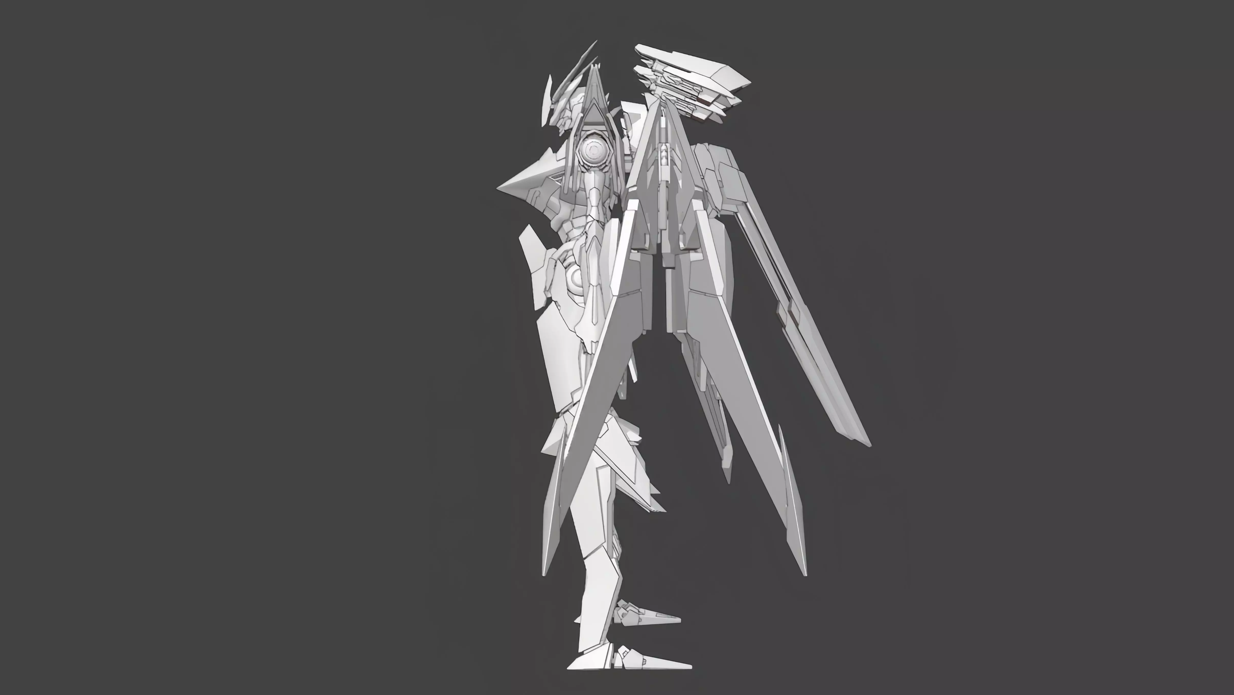 Mecha Break - Falcon  3D model_2