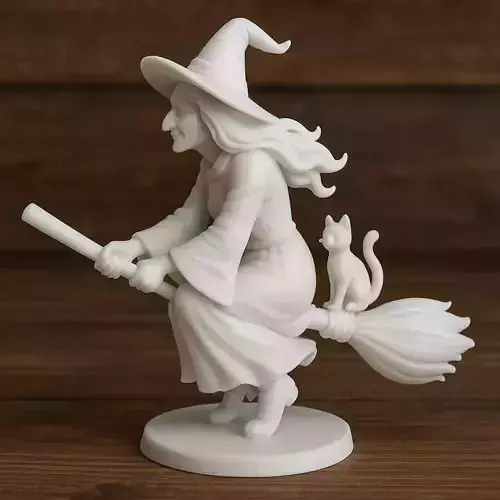 Broomstick Witch 