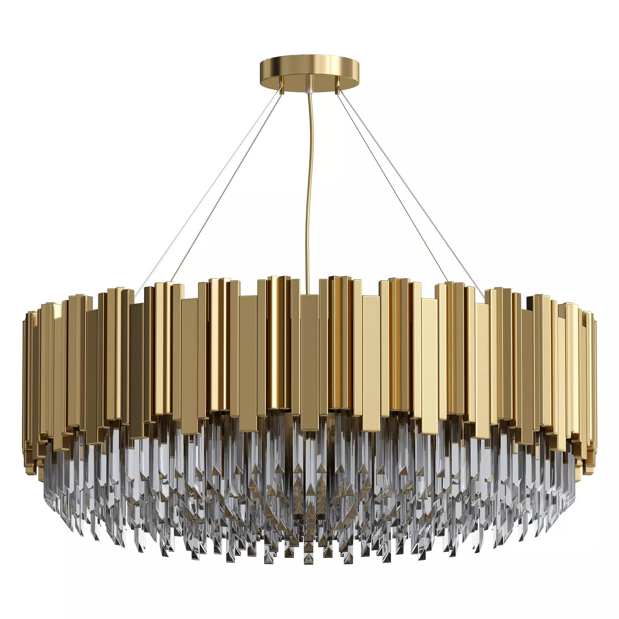 Luxurious Chandelier 3D model_2
