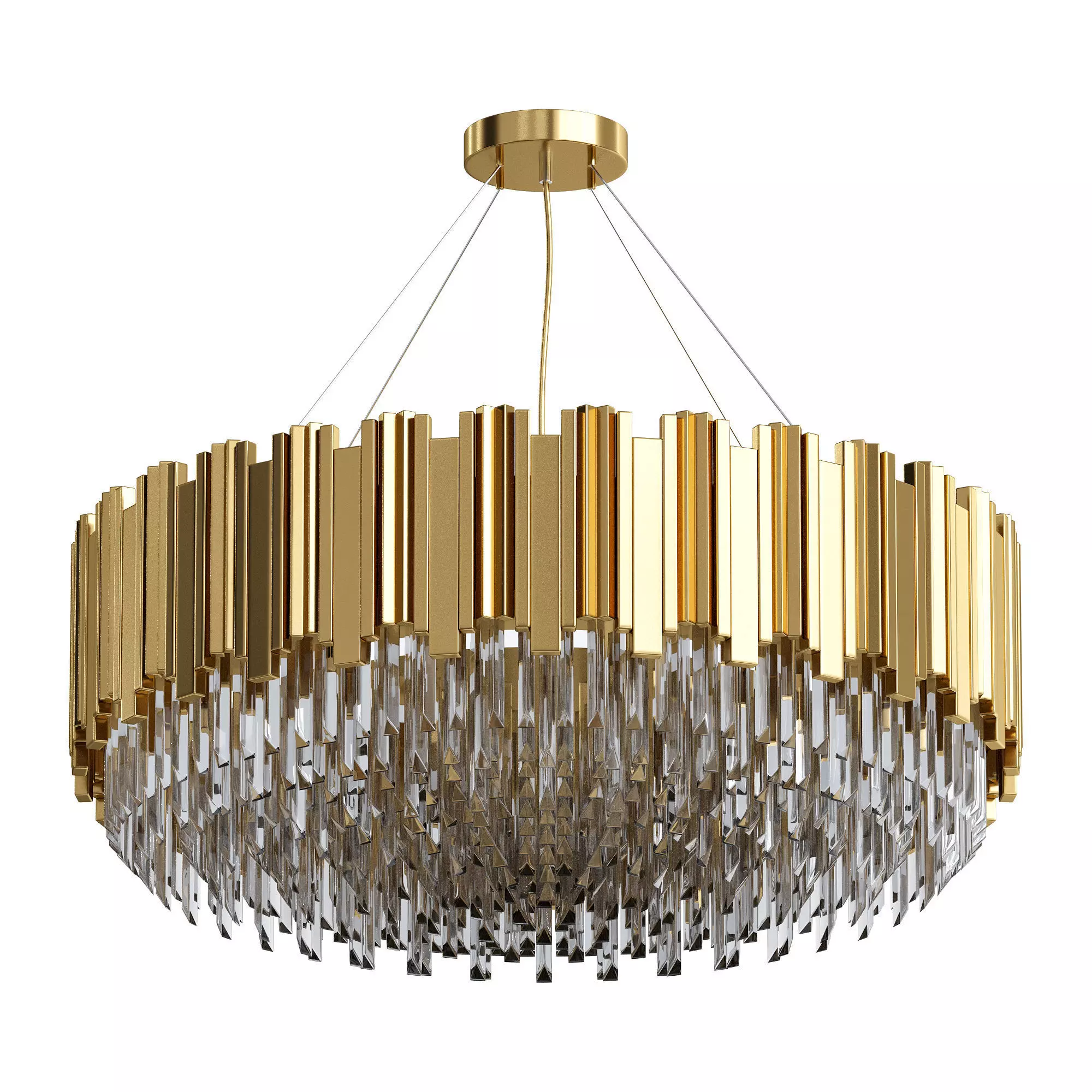 Luxurious Chandelier 3D model_1