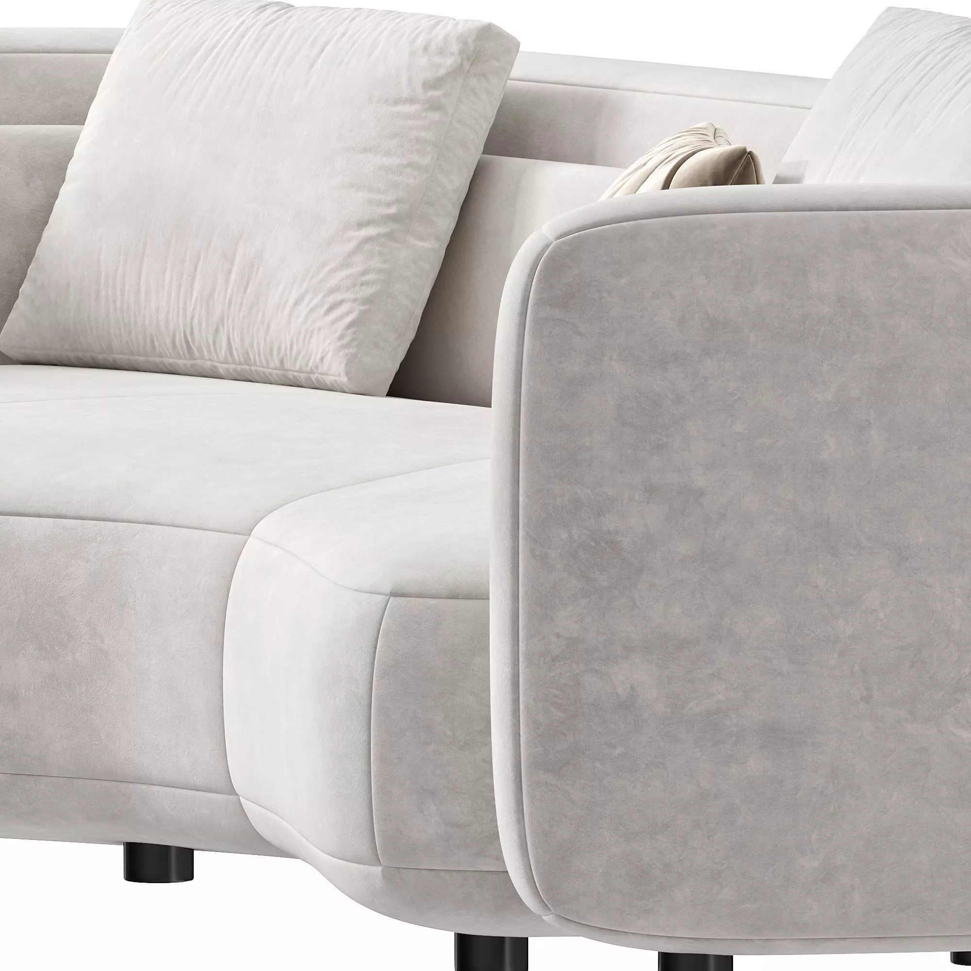 Bezier Sofa 04 by Minotti 3D model_3