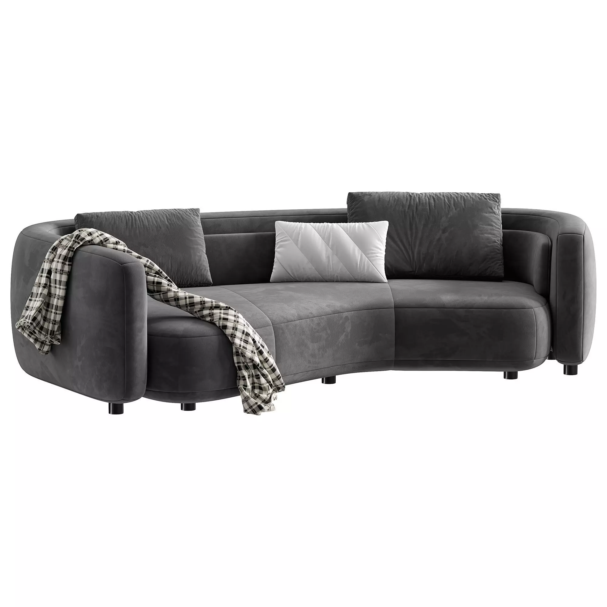 Bezier Sofa 04 by Minotti 3D model_1