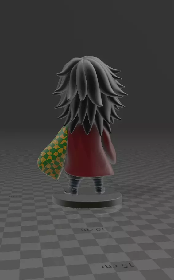 Giyuu Tomioka demon slayer 3D print model_4