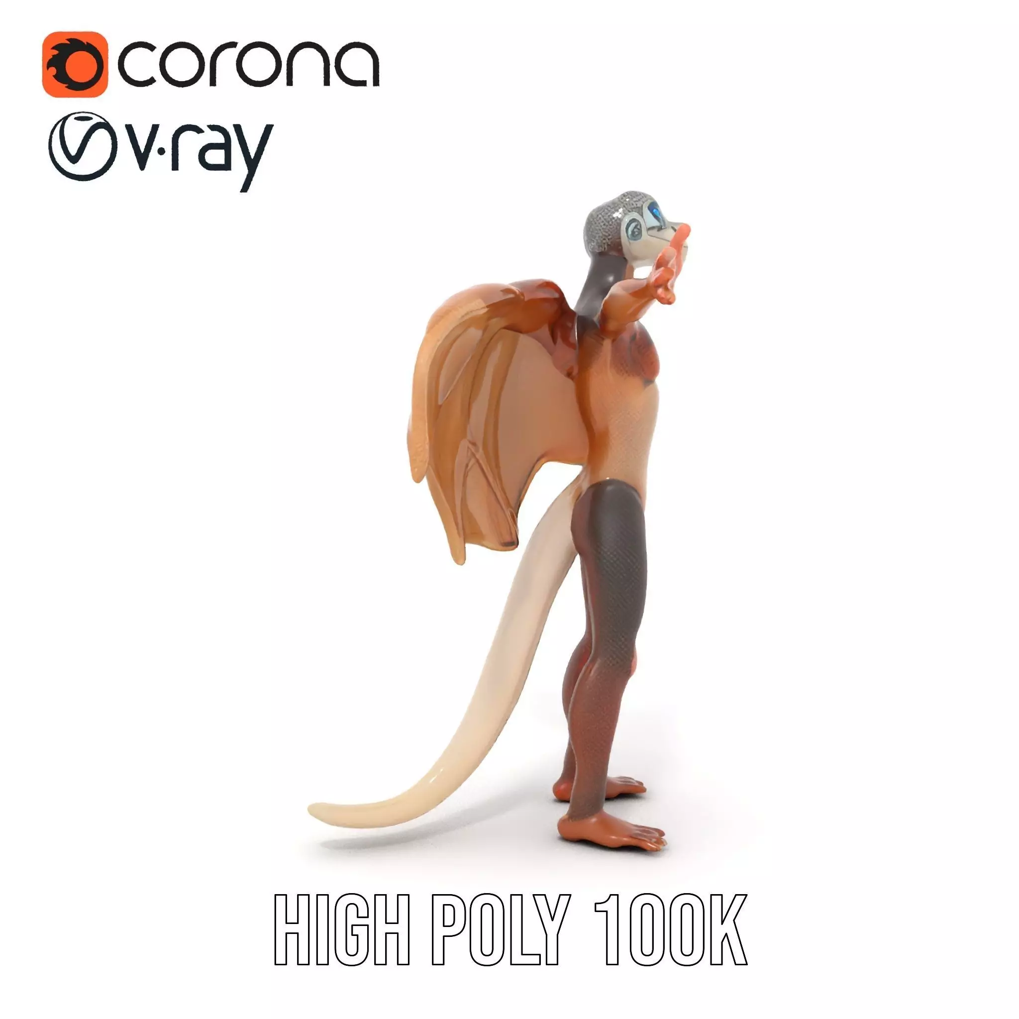 Fantasy Dragon Creature model pack Low-poly 3D model_21