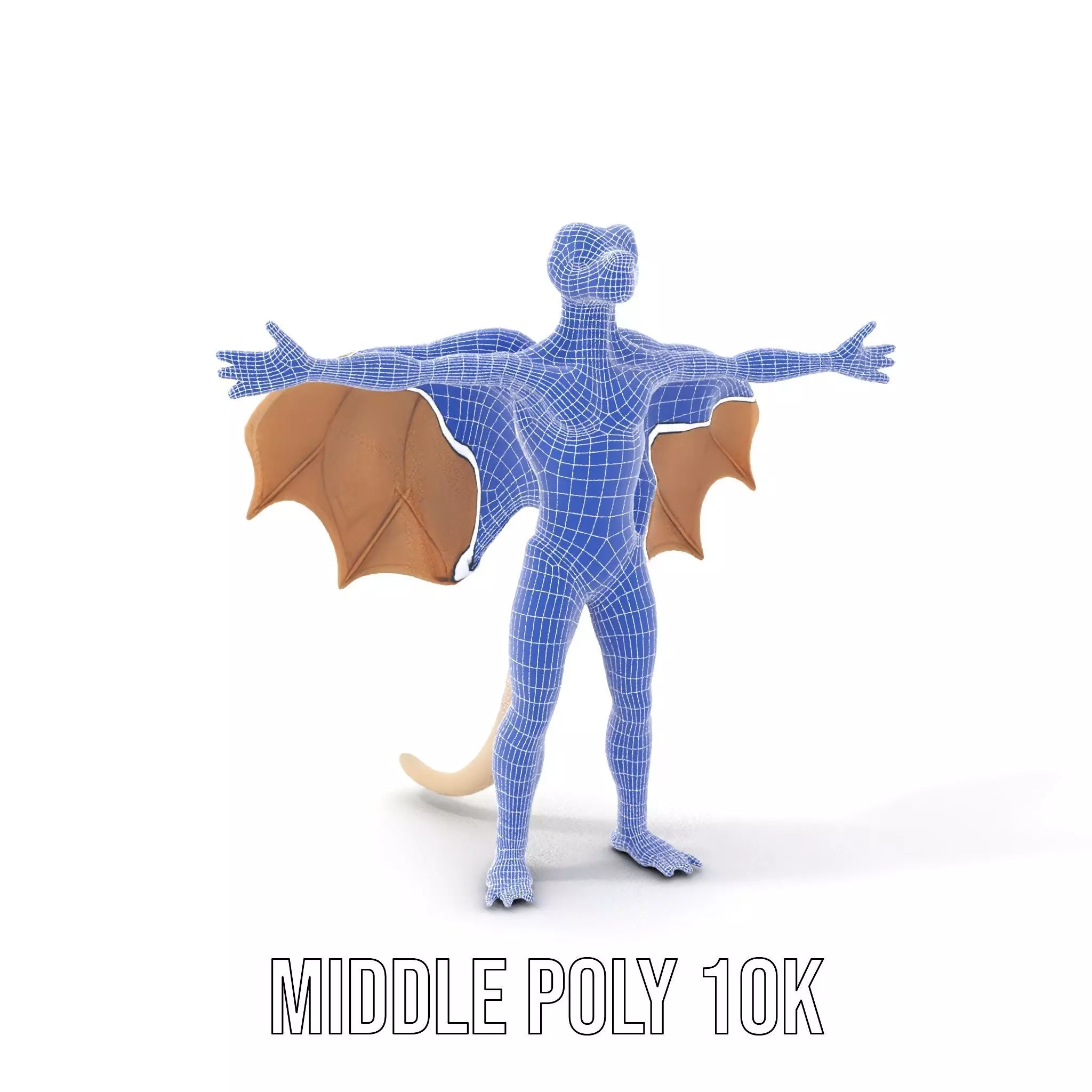 Fantasy Dragon Creature model pack Low-poly 3D model_19