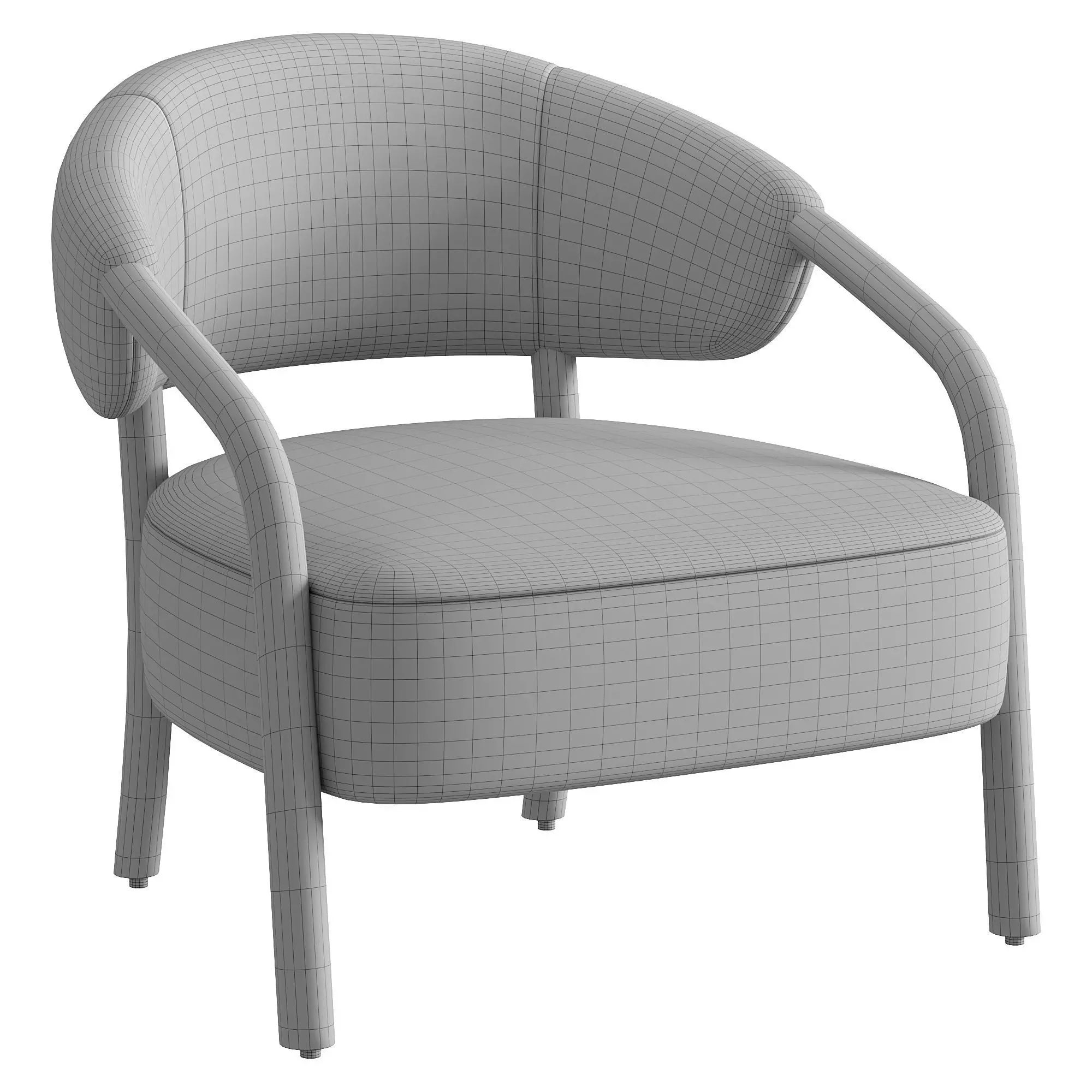 Brodie Chair 3D model_4