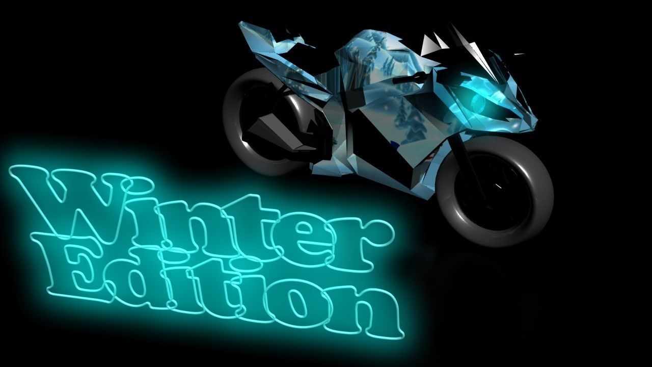 Kawasaki Ninja Zx-10r 3D model_2