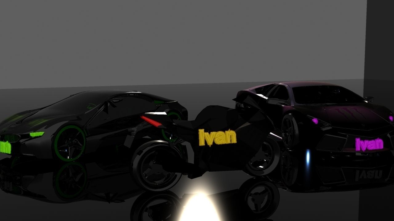 Kawasaki Ninja Zx-10r 3D model_1