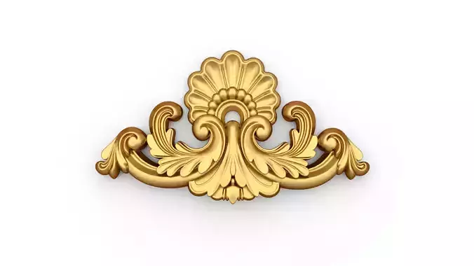 carved classic decorative ornament cnc 3d printing stl 47 