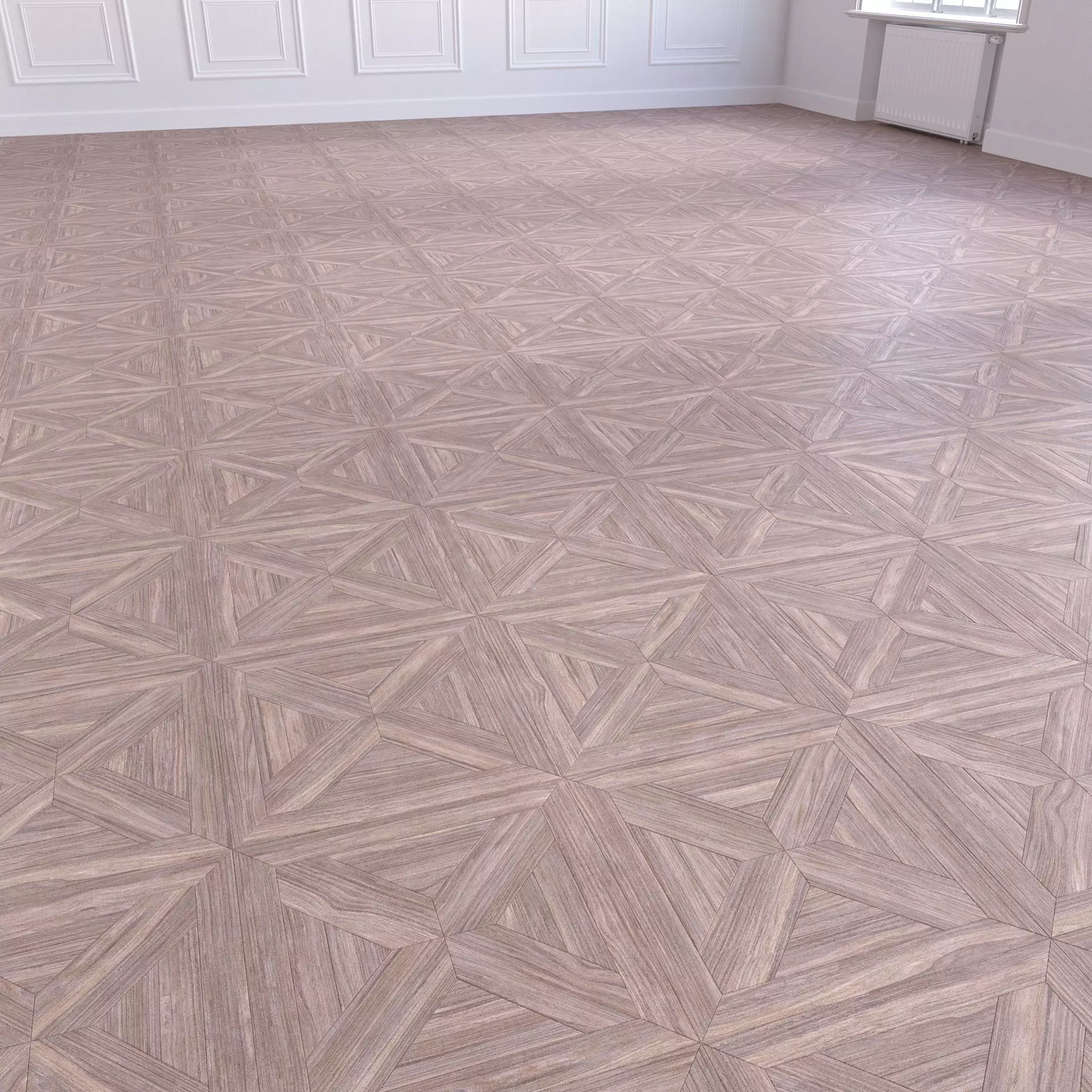 Parquet - Laminate - Wooden floor 2 in 1 Low-poly 3D model_5