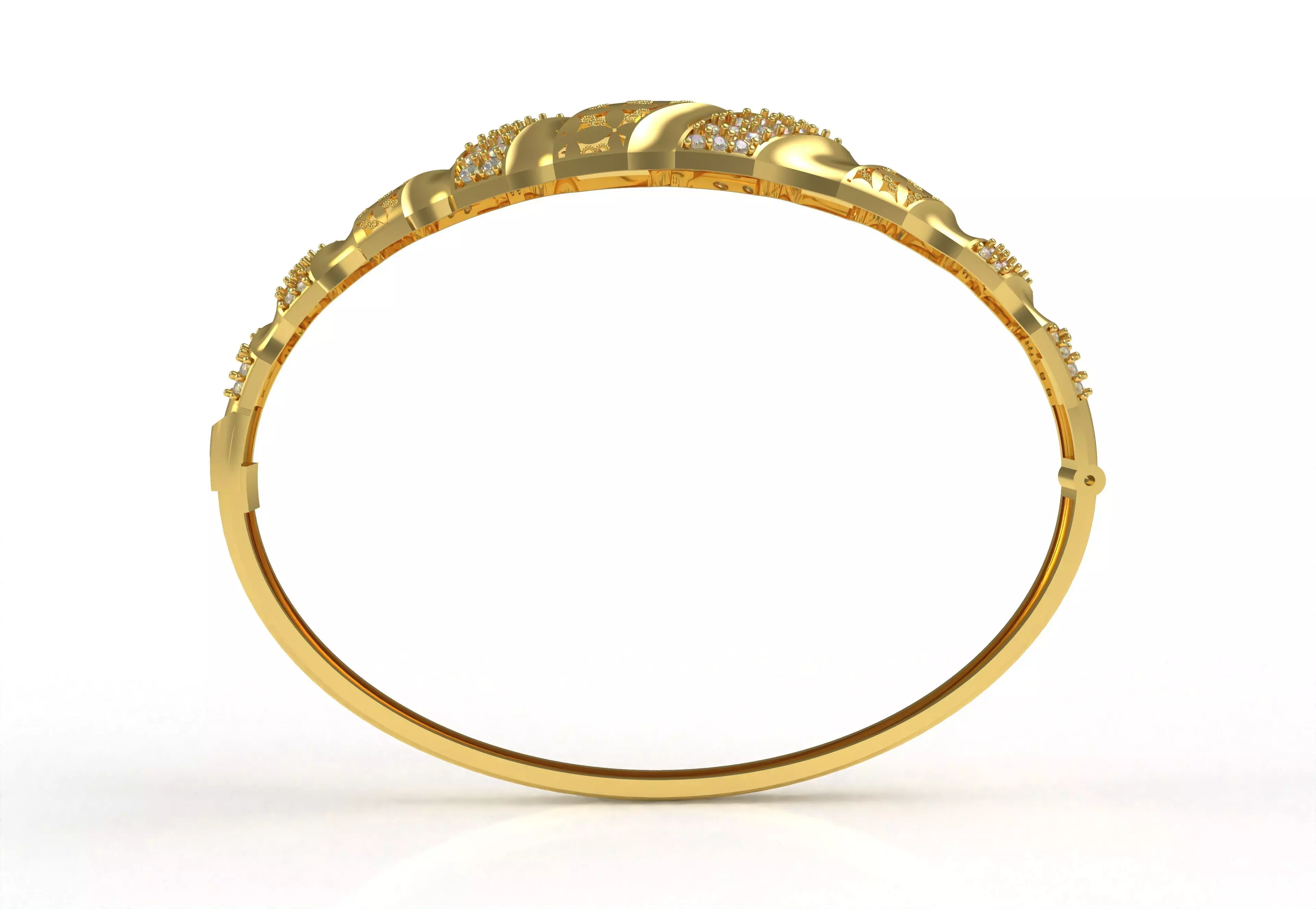 Art Deco Bracelet 45 3D print model_29