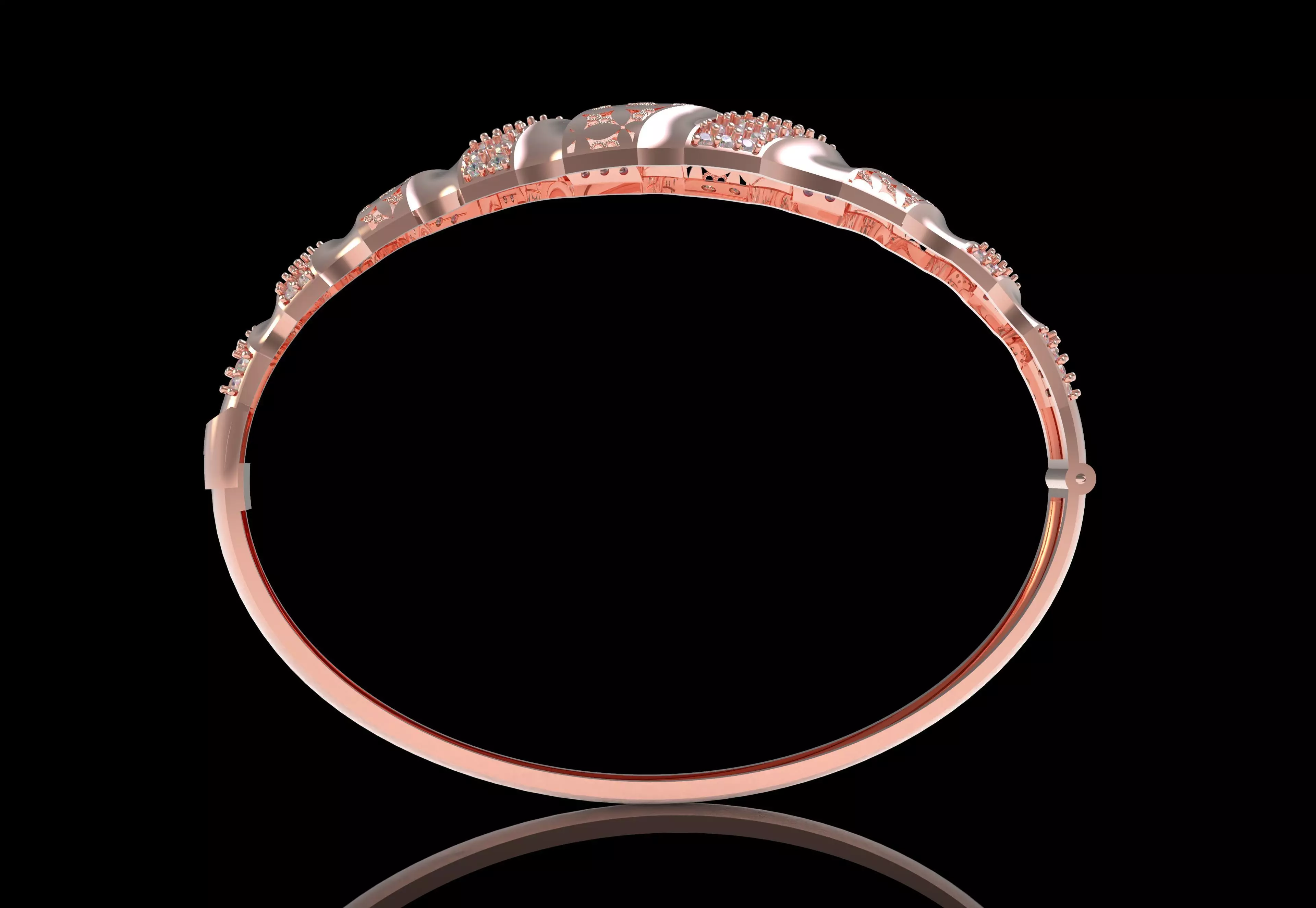 Art Deco Bracelet 45 3D print model_24