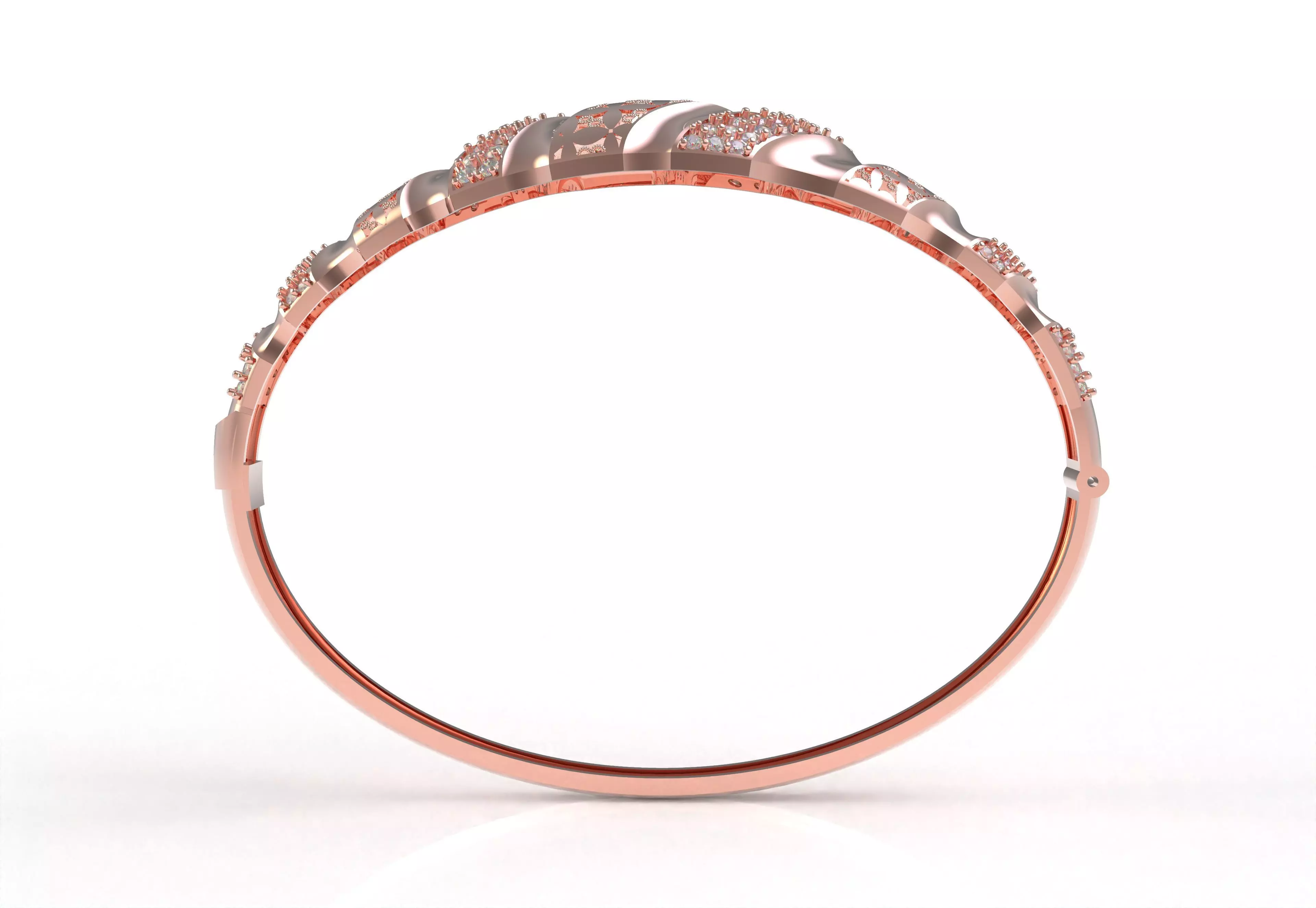 Art Deco Bracelet 45 3D print model_17