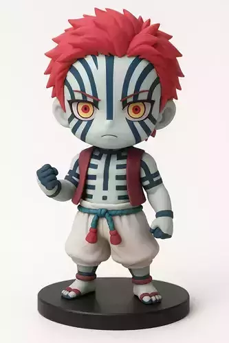 akaza demon slayer 3D print model