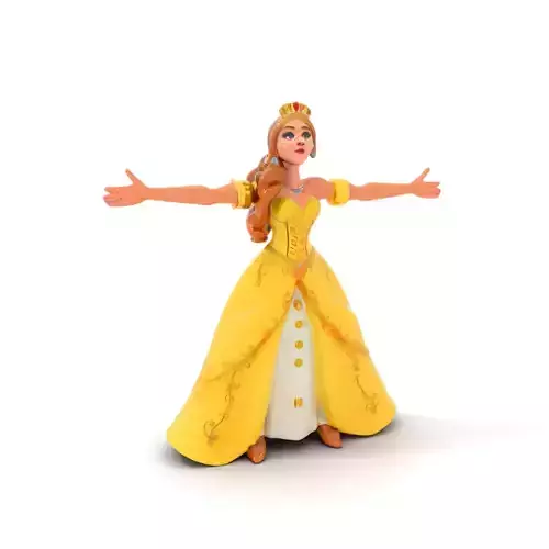 Elegant Princess Character model pack