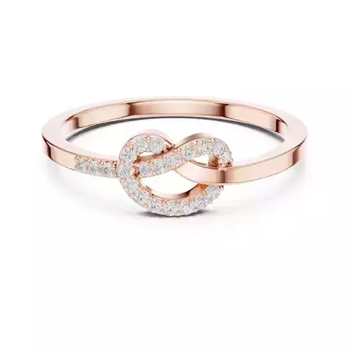 Round Diamond Heart Shape Engagement Wedding Ring 3DM STL Video 3D print model