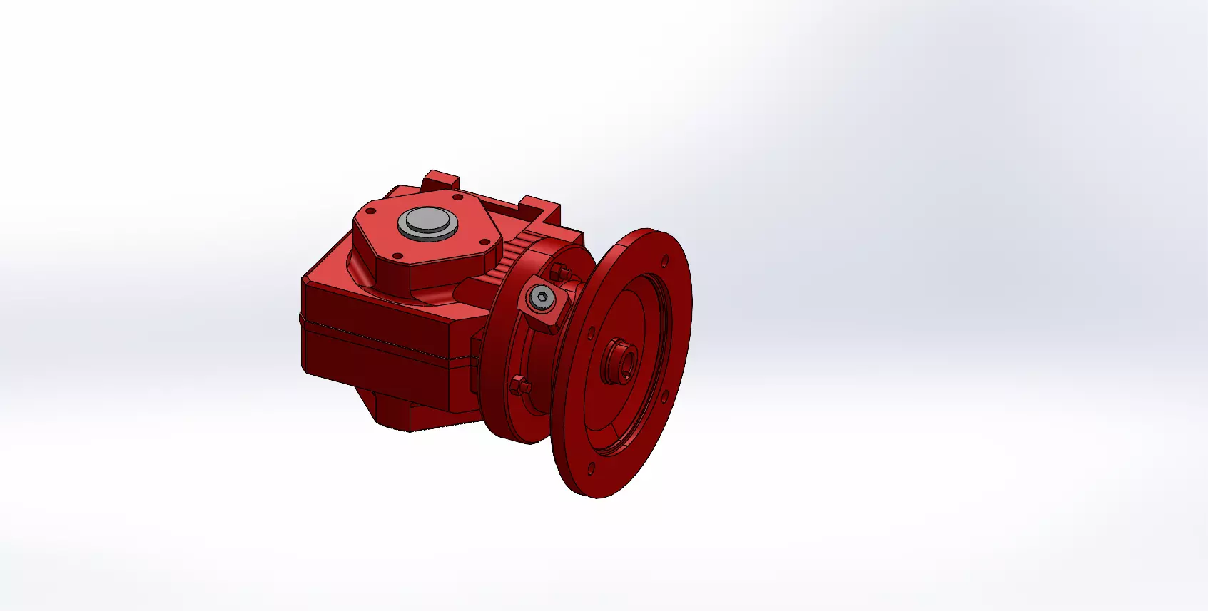 S Series Helical-Worm Gearmotor 3D print model