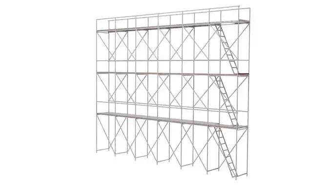 Metal Scaffolding 3D model
