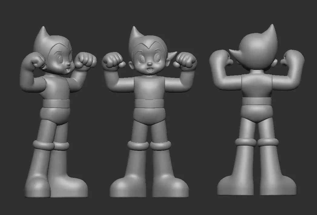 Strong Astroboy Doll 3D print model