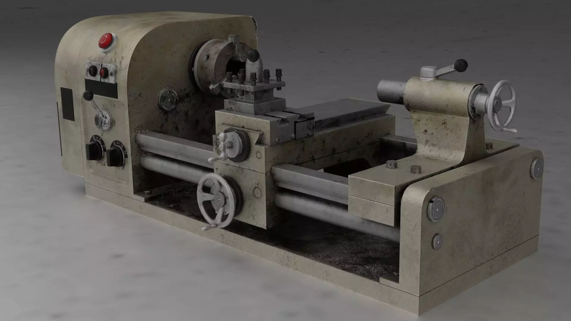 Industrial Machinery Vehicles Set High-Quality 3D Assets Low-poly 3D model_3