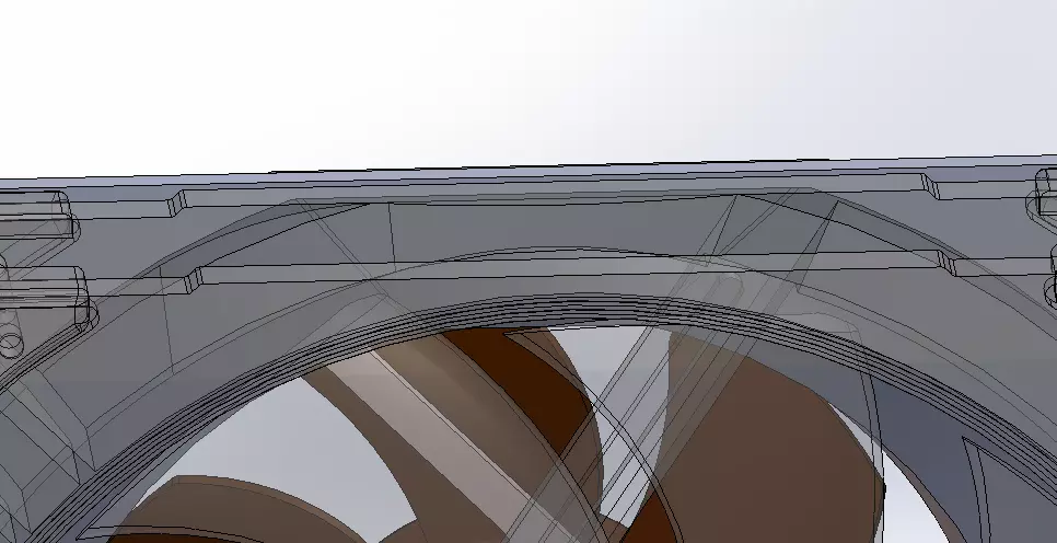 Adapter 80x80 - 120x120 3D print model_2