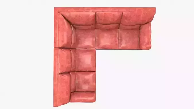 L Shape Leather Sofa