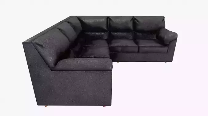 L Shape Leather Sofa