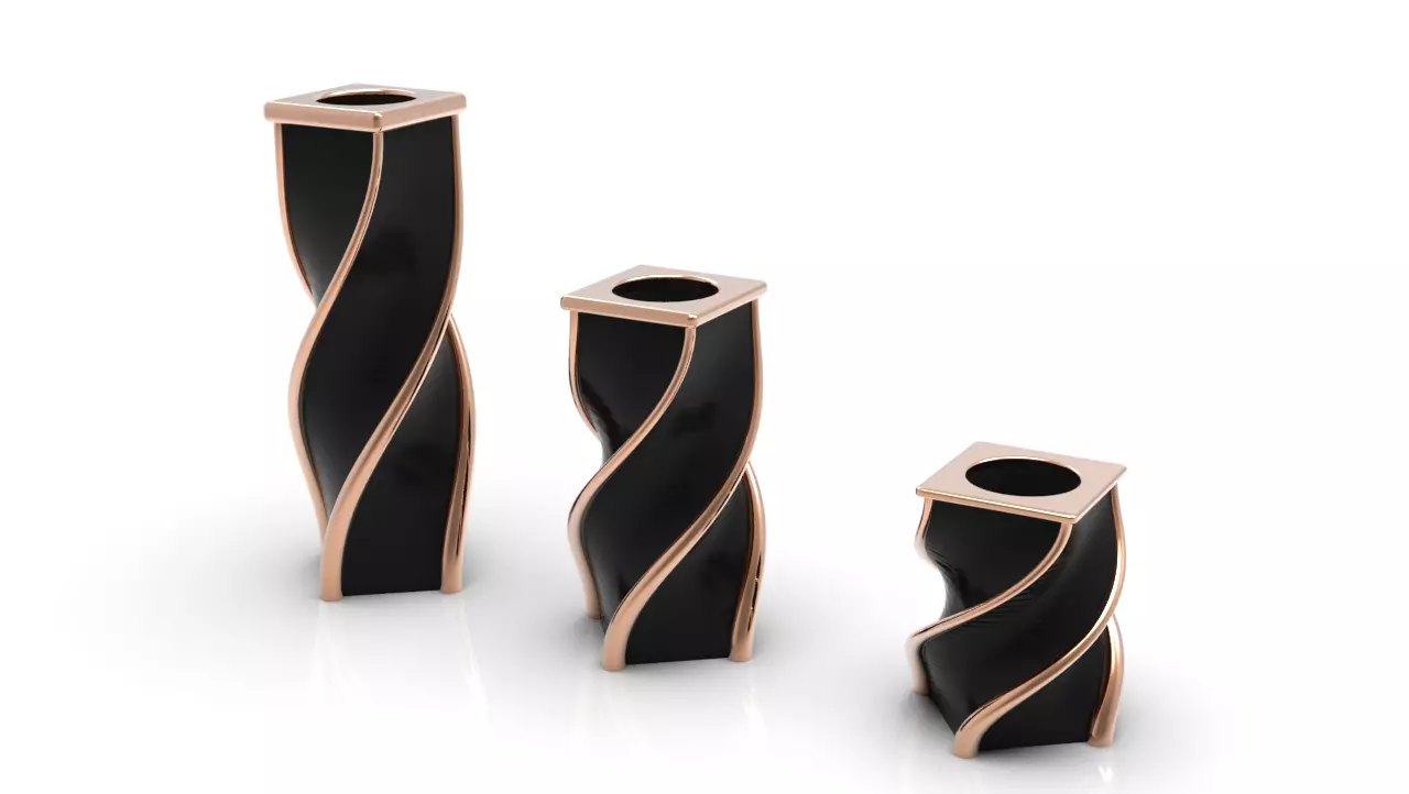 Vaso VASE desing modern 3D print model