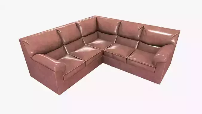 L Shape Leather Sofa