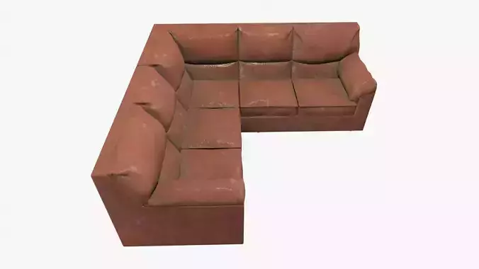 L Shape Leather Sofa