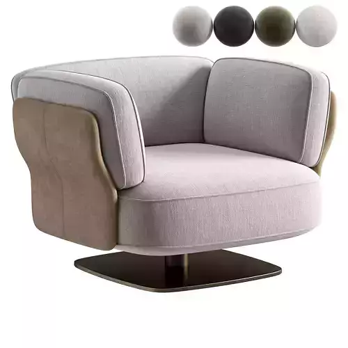 Saki Armchair by Minotti