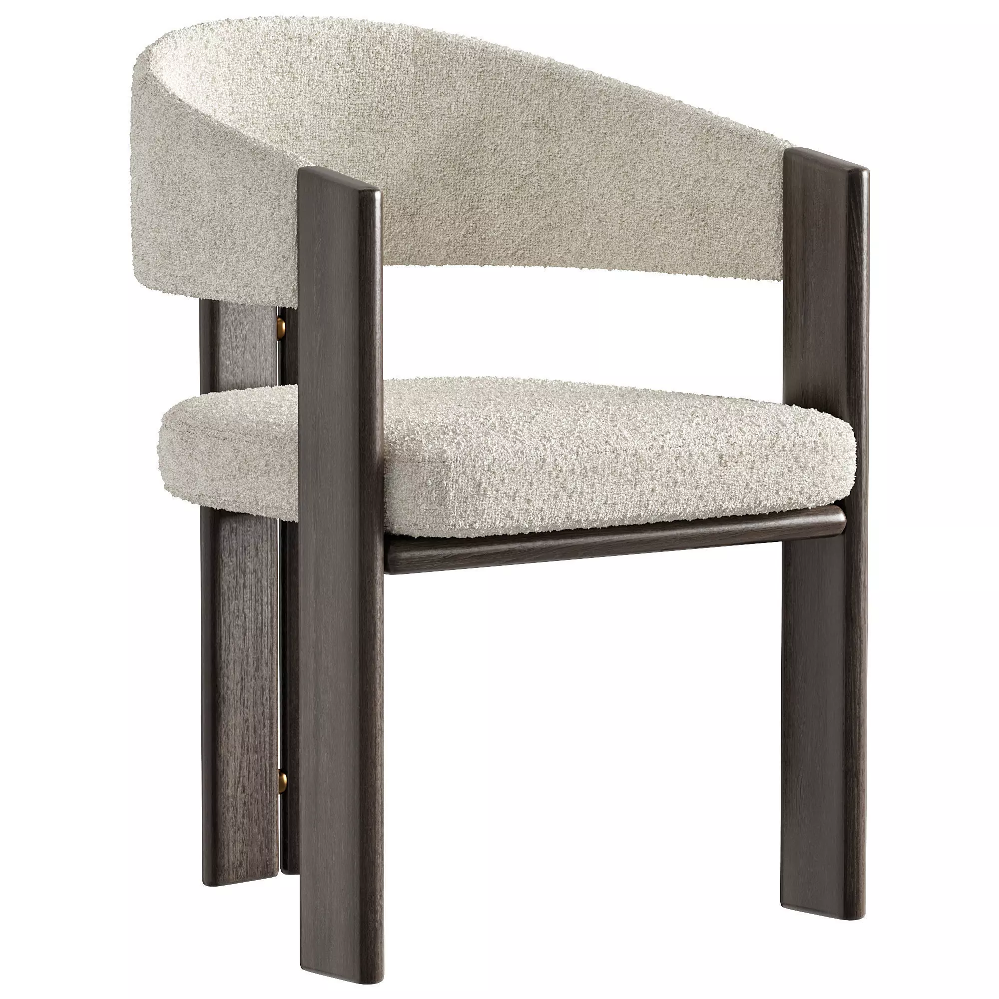 Tweet Dining Chair 3D model_1