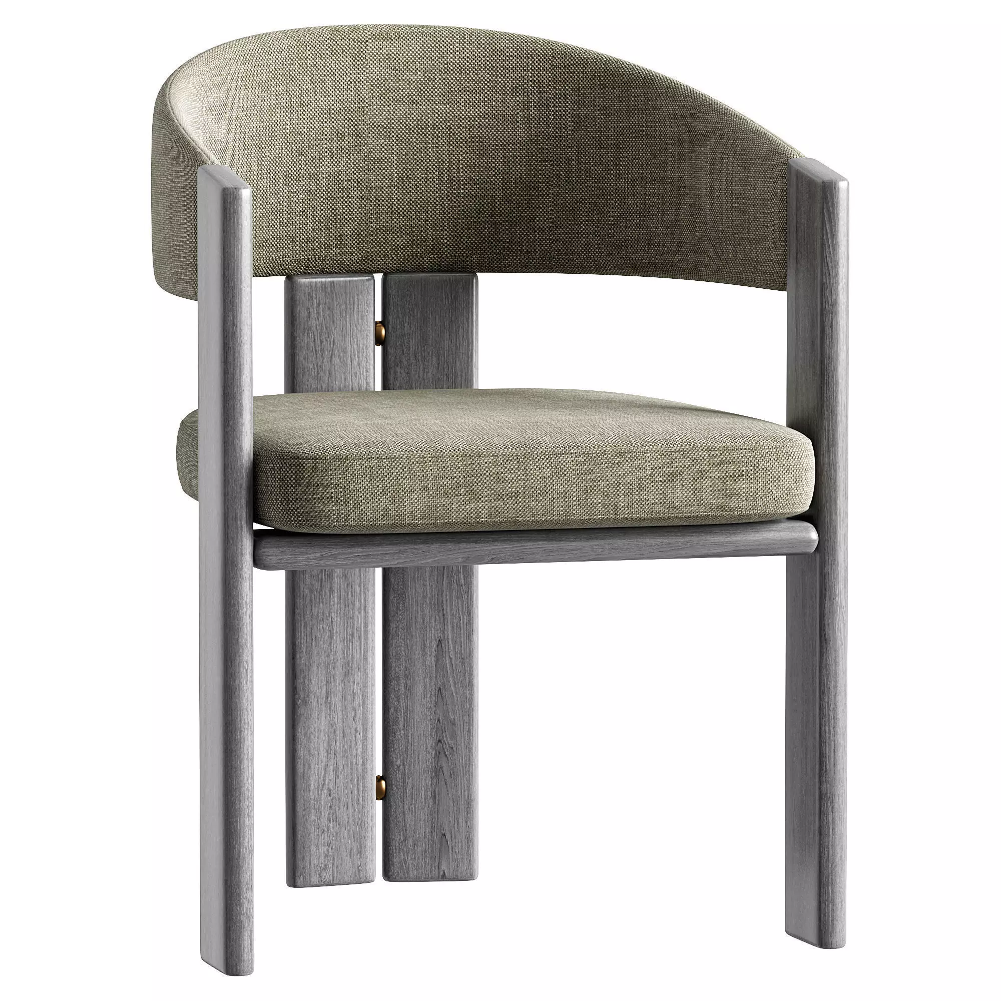 Tweet Dining Chair 3D model_2