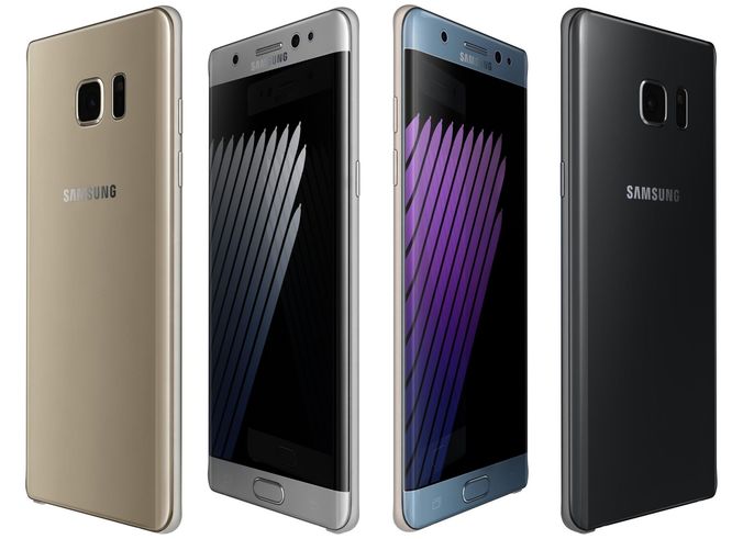 Samsung Galaxy Note 7 3D model